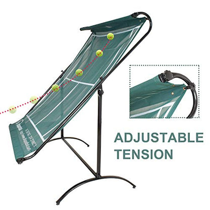 Tennis Rebounder Net - Rebound Wall for Racquet Sports - for Pickleball Paddle Squash Racquetball Table Tennis -Portable Backboard for Indoor & Outdoor Training SIBOASI