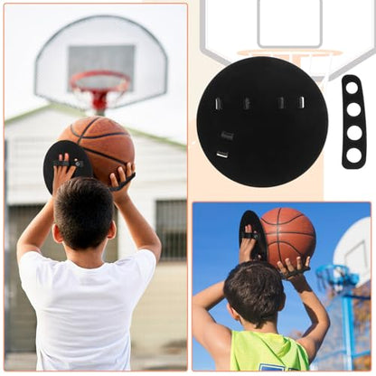 Basketball Shooting Trainer Kit Basketball Training Sleeve with Off-Hand Trainer Shooting Aid Accessories Improves Arm Strength Shot Alignment for Beginners Athletes Youth Adult