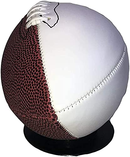 Personalized Custom Full 12 Inch Football | Regulation Size | Customized Trophy for Coach, Dad, Any Fan - style: Full Size Football without Base