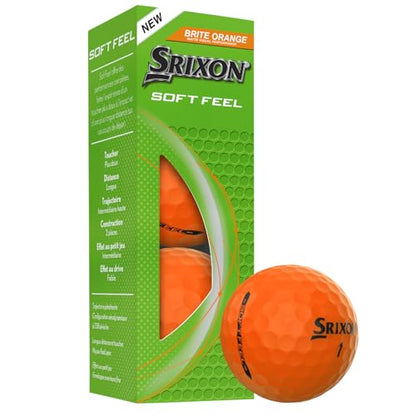 Srixon Soft Feel Golf Balls - color: Brite Orange, style: Softfeel 14