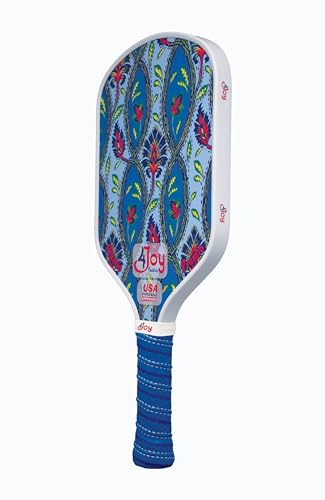 4Joy Pickleball Paddle Premio Series - Thermoformed Premium T700 Carbon Fiber Pickleball Paddless - Professional Pickleball Rackets for Women & Men - 16mm Honeycomb Core - USAP Approved - style: Damask