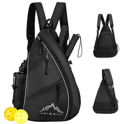 Himal Pickleball Bag Adjustable, Pickleball Backpack with Water Bottle Holder for Men and Women