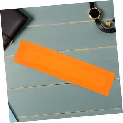 YARNOW 2pcs Agility Training Markers Flat Rectangular Floor Spots Portable Boundary Court Markers for Baseball Volleyball Soccer Basketball Training