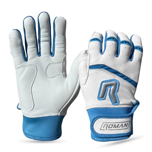Short Cuff Baseball Gloves - color: Caribbean Blue, size: Youth Mediu