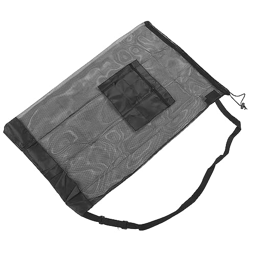 LIZEALUCKY Mesh Ball Bag Large Capacity Sport Equipment Storage Bag with Adjustable Strap for Various Balls Basketball Volleyball Baseball