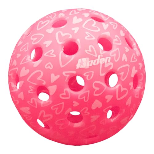 Baden Rival 40 Pickleball Balls | Set of 3 | USAPA Approved | Durable for Consistent Play | Neon Green - color: Dink Pink