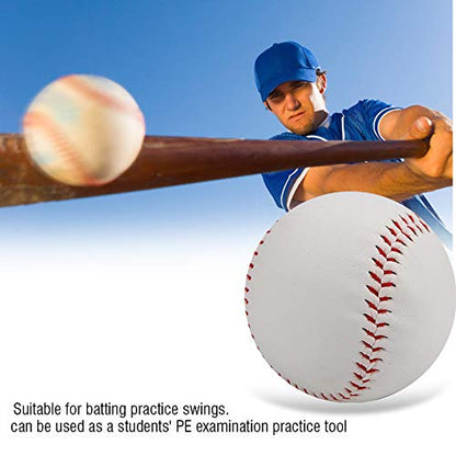 RiToEasysports Training Softballs, Sports Practice Softballs Soft Filling Practice Trainning PVC Hand Sewing Softball
