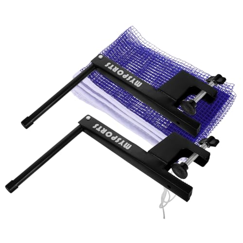 BESPORTBLE Portable Table Tennis Net Set Elastic Mesh for Use Easy Installation Enhanced Ball Control for Game Table Accessories