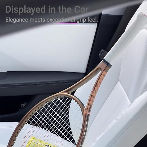 Tennis Racket Grip Tape, Precut Soft Tennis Grip Tape, Anti Slip and Dry Feel Tennis Racquet Overgrip Wrap for Replacement