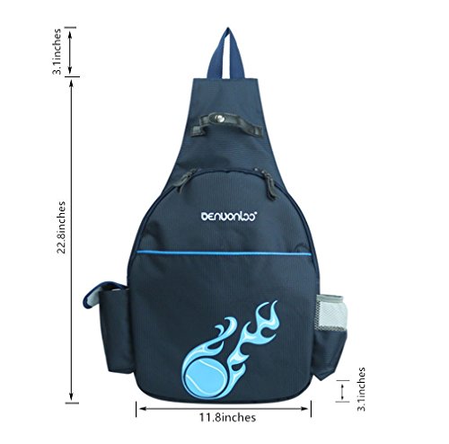 Klau Tennis Racquet Backpack - color: Dark blue
