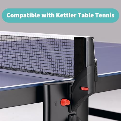 Ping Pong Net Replacement Compatible with Kettler Ping Pong Table-Nylon, Portable and Easy Setup,2 Pack,71"