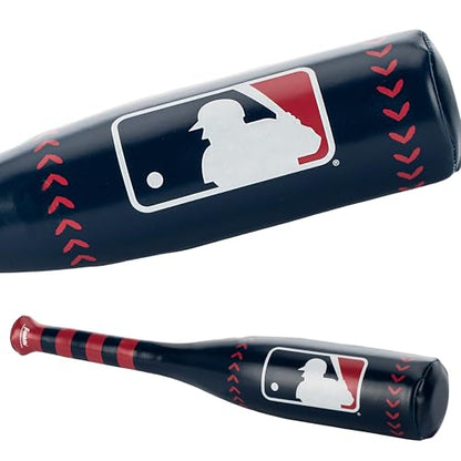 Franklin Sports MLB 21" Soft Sport Bat & Ball - Blue - Lightweight Kids Bat + Ball