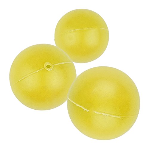 Fairly Odd Novelties 3/4" Mini Ping Pong/Table Tennis/Beer Pong Round Balls (100 Pack), 19mm, Yellow - color: Yellow