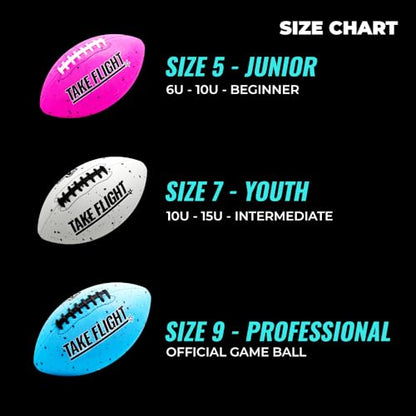 TAKE Flight Flag Football, Official Game Ball (ECO-Leather)