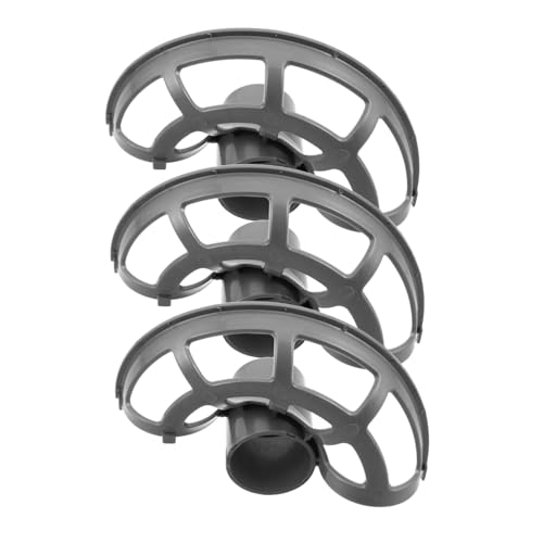 BESPORTBLE 3pcs Table Tennis Pitching Orbits Set Spiral Ball Tracks for Portable Ping Pong Ball Launcher for Home and Club Training Equipment