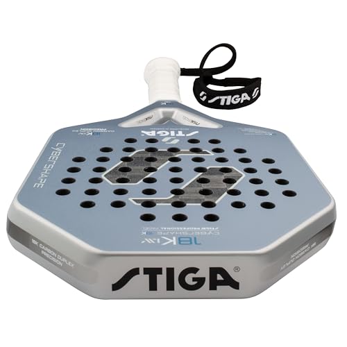 STIGA Cybershape Padel Racket - size: 18K LW