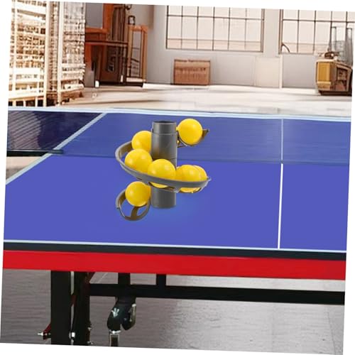 BESPORTBLE 3pcs Table Tennis Pitching Orbits Set Spiral Ball Tracks for Portable Ping Pong Ball Launcher for Home and Club Training Equipment