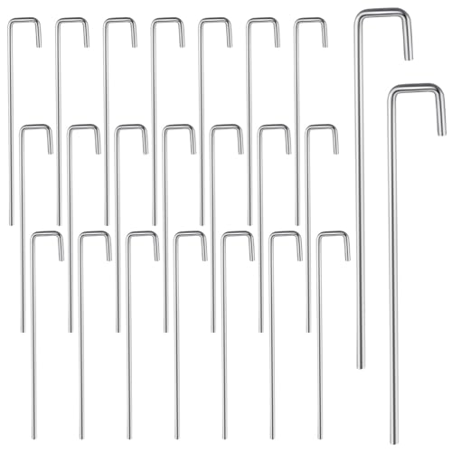 Moxweyeni 20 Pcs Table Tennis Net J Pin Replacement Sports Table Tennis Net Clip Insert for Table Tennis Accessories