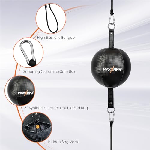 MaxxMMA Double End Ball, Pump Included