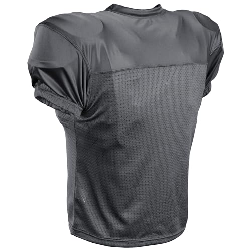 Champro Boys Preseason Football Practice Jersey - color: Graphite, size: Medium