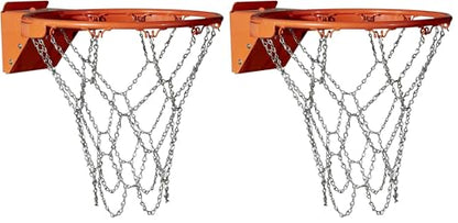 Wilson NBA Basketball Nets - size: Official (Pack of 2), style: Forge Chain Net