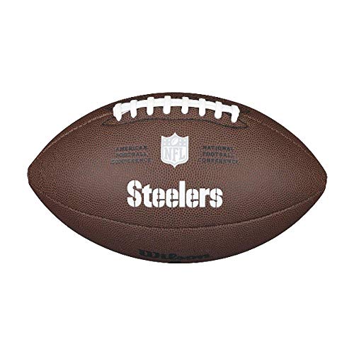 Wilson NFL Backyard Legend Football - Official Size - style: Pittsburgh Steelers