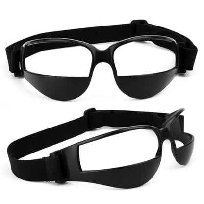 BESPORTBLE 2pcs Basketball -low Training Glasses Sports for Enhanced Handling Comfortable Fit for Dribbling and Training Black