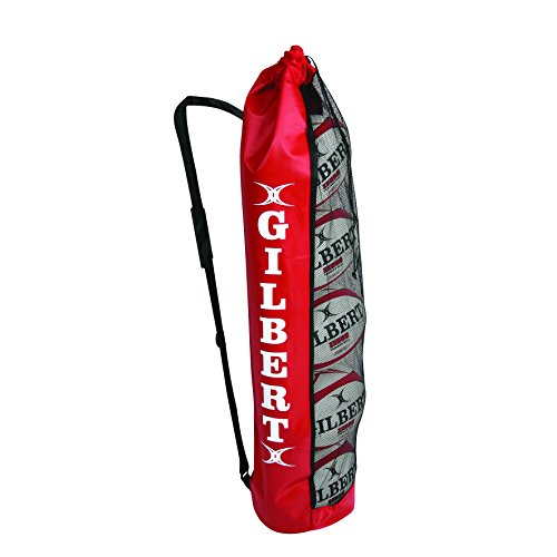 Gilbert Rugby Match Ball Bag - color: Red