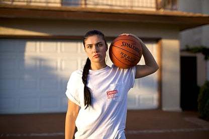Spalding React TF250 Indoor-Outdoor Basketball - size: Size 6, 28.5"
