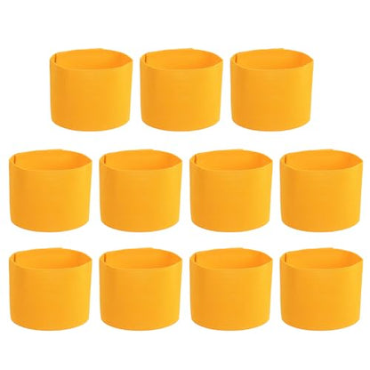 PATIKIL Soccer Captain Armband, Captain Arm Bands for Soccer Elastic Captain Arm Band Sports Captain Armband - color: Gold