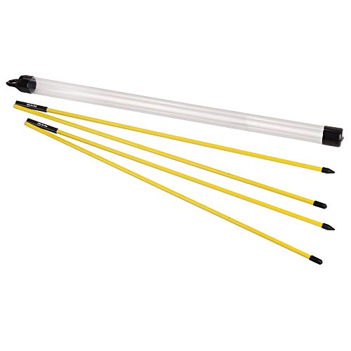 RAM 2X Golf 48" Collapsible Folding Alignment Sticks/Practice Aim Rods