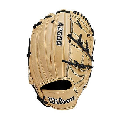 Wilson A2000 Pitcher's Baseball Gloves - color: Blonde, size: 12"