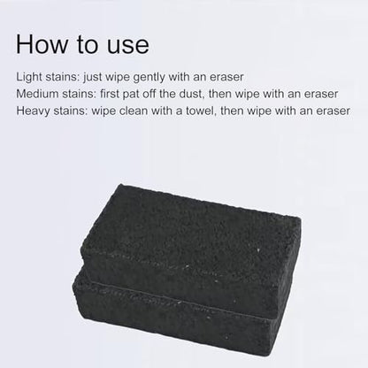 Carbon Fiber Paddle Cleaner - 5x5x2.5cm Racket Eraser, picklebal Paddle Eraser Dust Remover, Soft Rubber Dirt Racket Scrubber | Professional-Grade Paddles Maintenance Tool for picklebal and Table Te - color: B: Rectangle