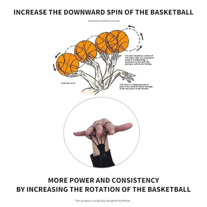 Basketball Shooting aid Provides Extra Strength to The Fingers Forming Finger Muscle Memory an Effective Basketball Training Equipment Shot Trainer Coaching Equipment