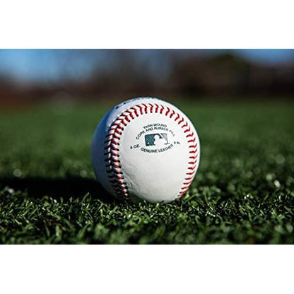 Rawlings | Official League Baseballs | Competition Grade | ROLB1 | Youth/14U | Game/Practice Use | 12 Count