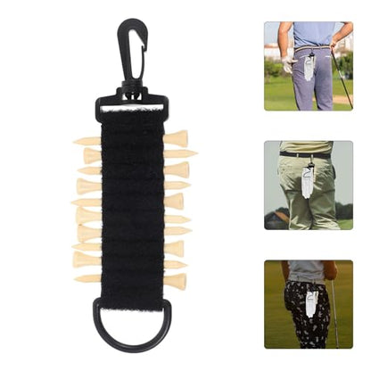 ABOOFAN 1 Set of Tee Stand Hanging Tee Holder Plastic Golfs Tees Carrier Organizer Golfs Ball Supply