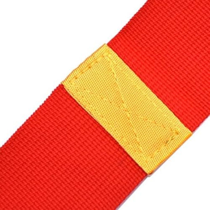 Beach Volleyball Line with Ground Nails Outdoor Volleyball Line Volleyball Courts Webbing Marker Enduring - color: Red and blue