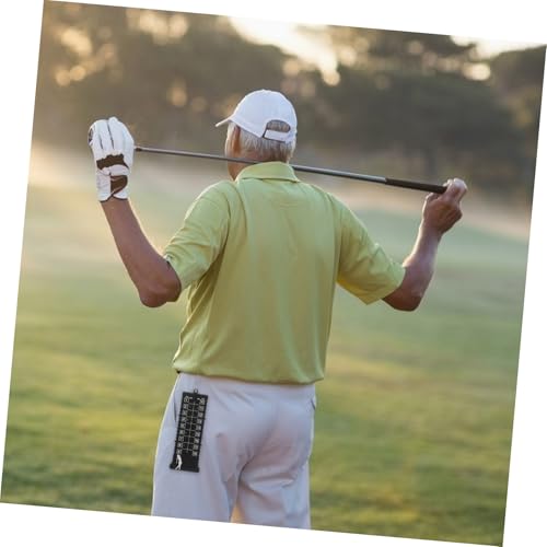 Toddmomy 18holes Score Counter Golf Bead Counter Golf Accessory Keychain Design