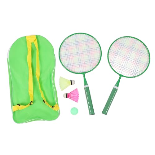 Badminton Rackets for Children, 1 Pair Kids Badminton Rackets with 2 Shuttlecocks 1 Table Tennis Ball Carrying Bag, Portable Badminton Rackets Set for Indoor and Outdoor Sport