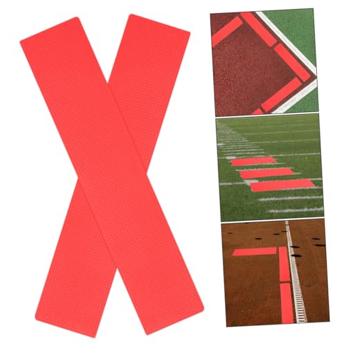 8pcs Tennis Court Marking Kit Soccer Cones for Training Rip-Resistant Landmark Mat Markers Basketball Tennis Court Marking Kit