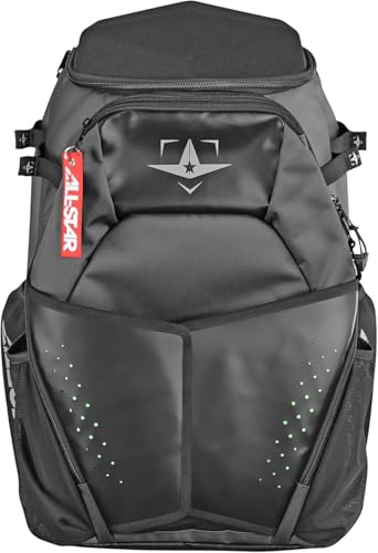All-Star S7 Elite Player BatPack, 20.5" H x 14" W x 10" D