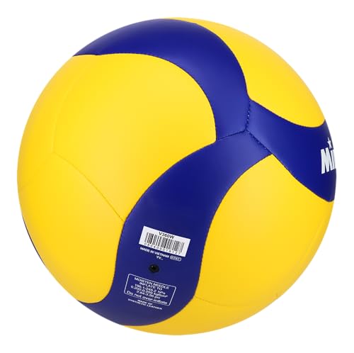 Mikasa Indoor Volleyball V360W Soft Material and for Practice (Blue/Yellow)