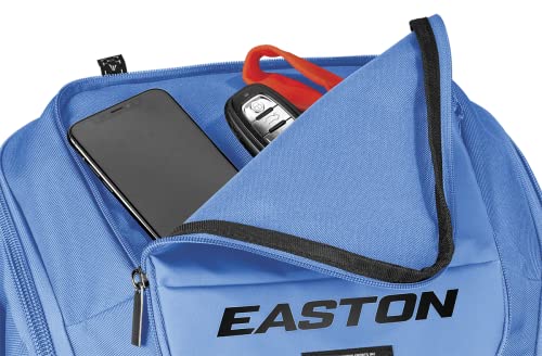 Easton | Ghost NX Backpack Equipment Bag | Adult | Fastpitch Softball | Team Logo Panel | Multiple Colors - color: Carolina Blue