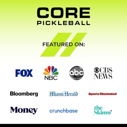 CORE Crack-Resistant Outdoor Pickleball Balls - USAPA Approved Durable Pickle Balls for All Levels of Play - Pickleballs for Outdoor Play (Neon)