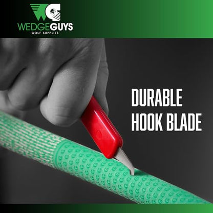 Wedge Guys Professional Golf Grip Tape 2" x 10" Solvent Activated Double Sided Adhesive Strips for Regripping Golf Clubs - color: Deluxe Kit