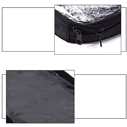 Set Rackets Carry Bag Wood 4 Balls for Indoor Women Adults Equipment, Black