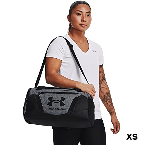 Under Armour Undeniable 5.0 Duffle - color: Pitch Gray Medium Heather (012)/Black, size: Medium (58L)