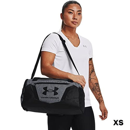 Under Armour Undeniable 5.0 Duffle - color: Pitch Gray Medium Heather (012)/Black, size: Medium (58L)