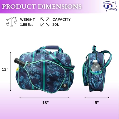 RJ Sports Volley Women's Pickleball Tote Bag - Palm Coast