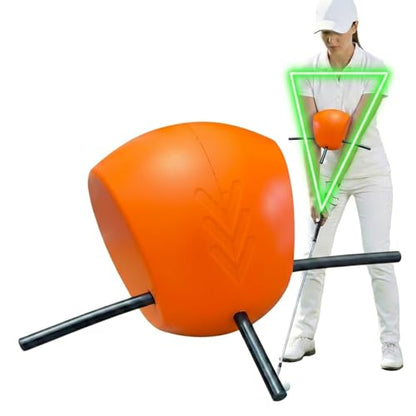 Connector Golf Swing Trainer for Posture Correction and Arm Alignment, Golf Training Aid for Proper Swing Mechanics, Golf Swing Ball Training, Golf Connector Ball Practice, All Skill Levels